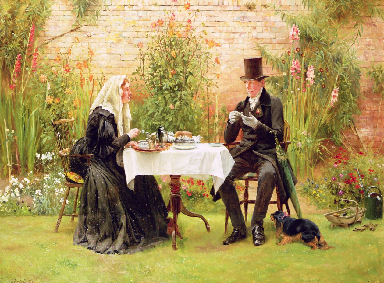 La vedova a casa da Walter Dendy Sadler