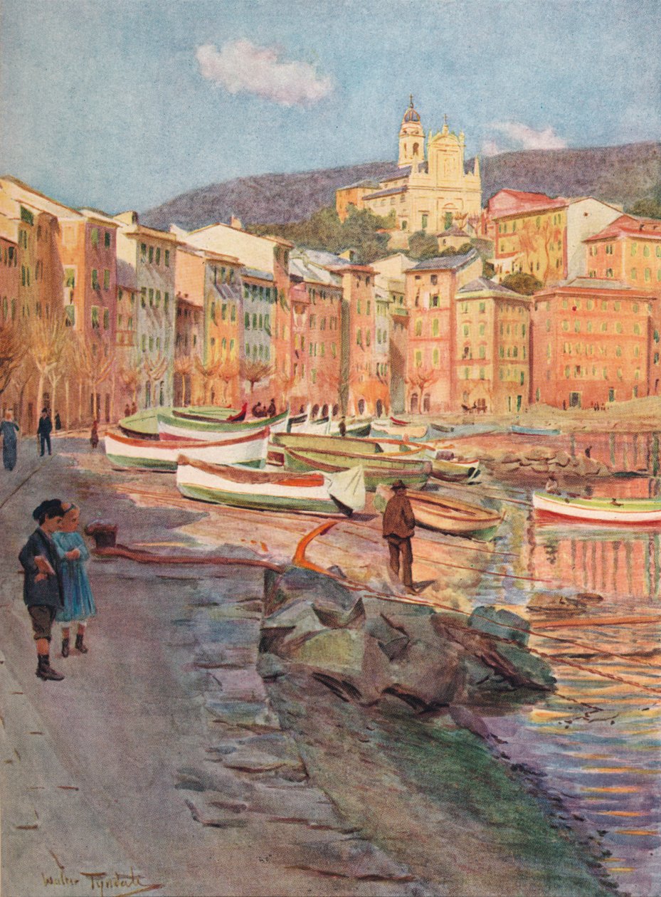 S. Margherita Ligure, c1910, 1912 da Walter Frederick Roofe Tyndale