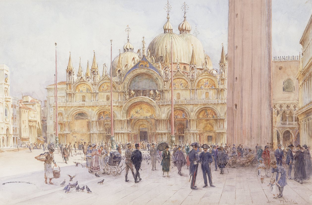 Piazza San Marco, Venezia da Walter Frederick Roofe Tyndale