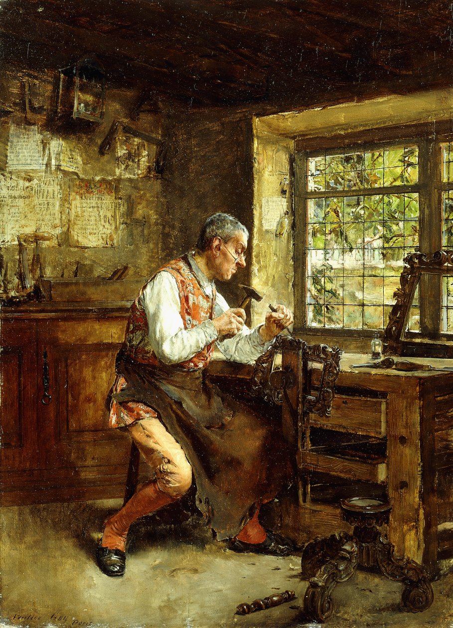 Il corniciaio da Walter Gay