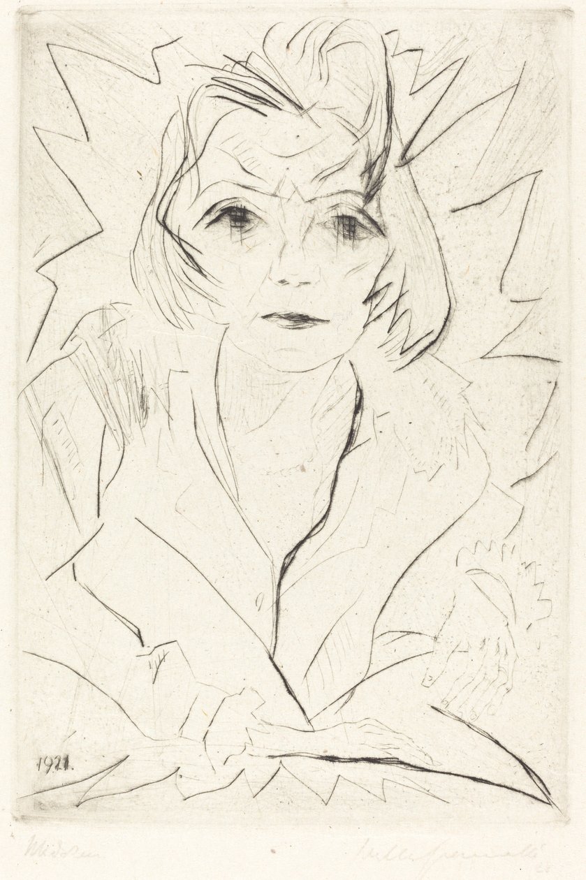 Madchen, 1921 da Walter Gramatte