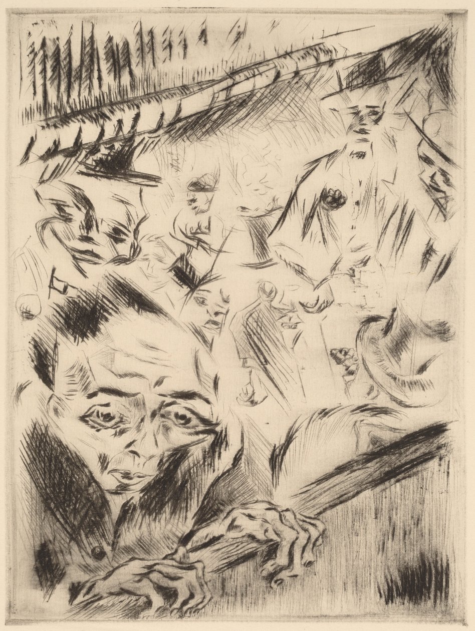 Robert al teatro, 1918 da Walter Gramatte