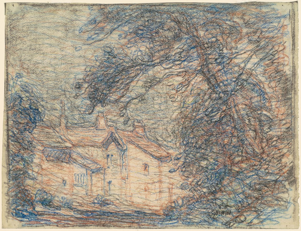 Strada del villaggio da Walter Griffin