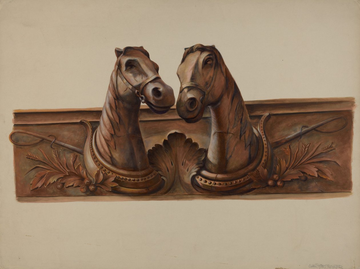 Decorazione del fienile da Walter Hochstrasser