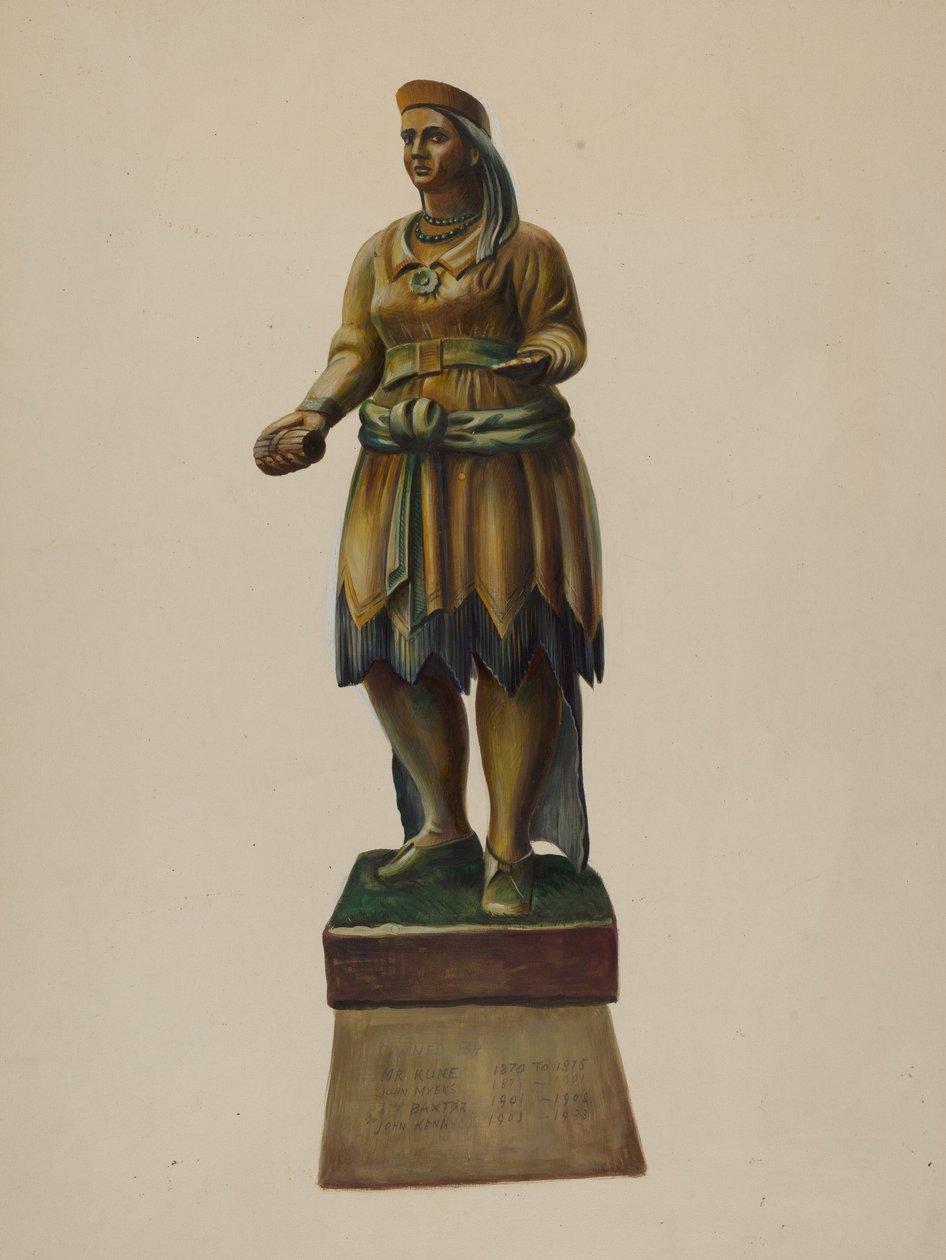 Indiano del negozio di sigari da Walter Hochstrasser