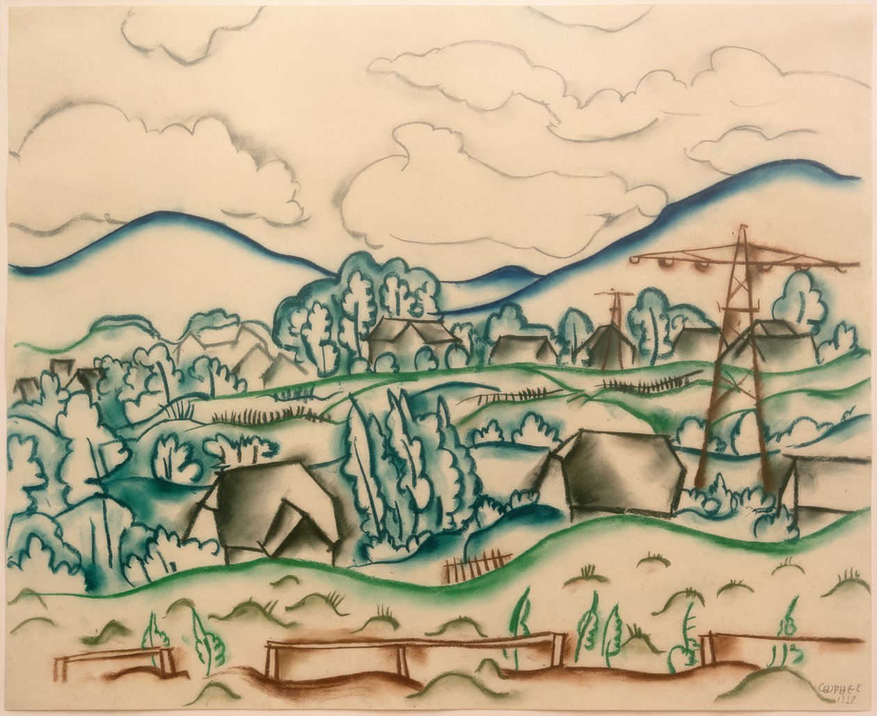 Nel Sauerland, 1928 da Walter Ophey