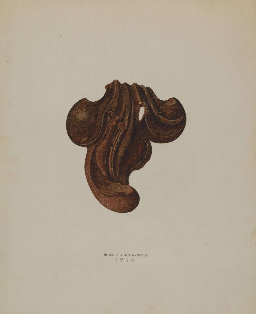 Foglia di Ferro Ornamentale da Walter Praefke