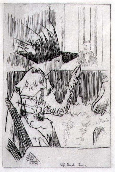 Cafe Royal a Londra da Walter Richard Sickert