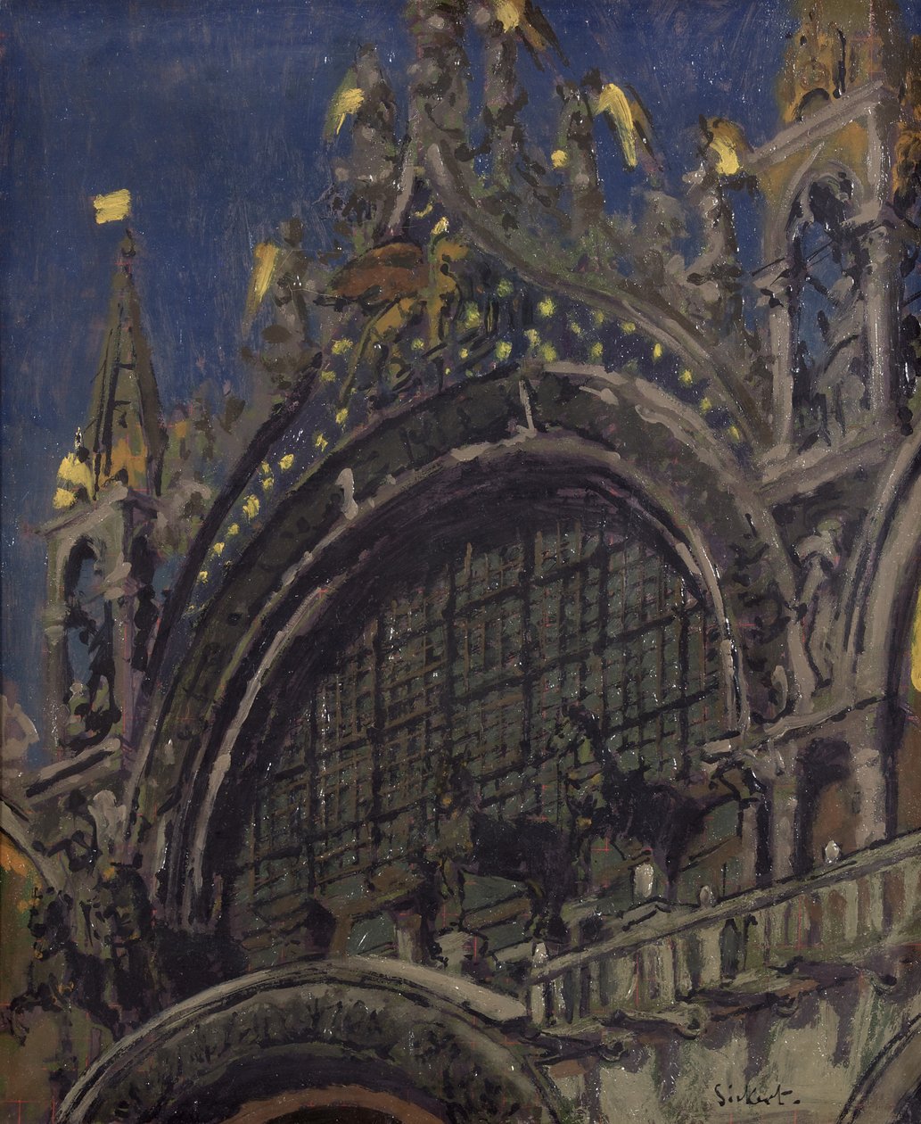 Cavalli di San Marco, Venezia da Walter Richard Sickert