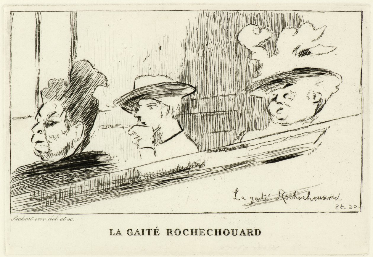 La Gaite Rochechouart da Walter Richard Sickert