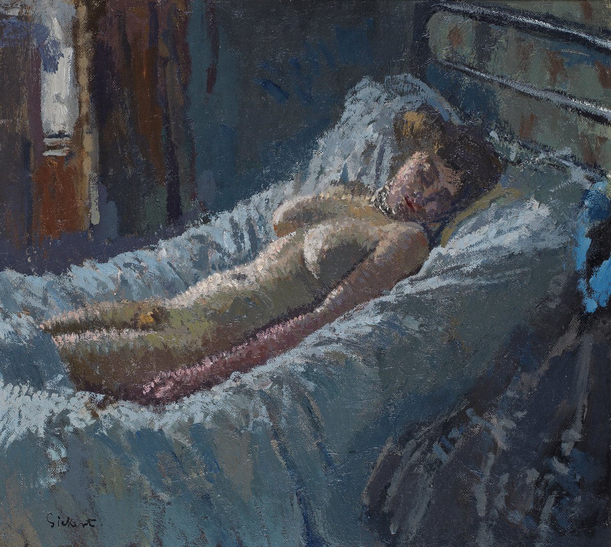 Nudo a Mornington Crescent, c.1907 da Walter Richard Sickert