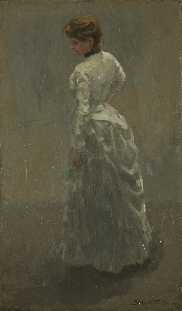 Il vestito grigio da Walter Richard Sickert