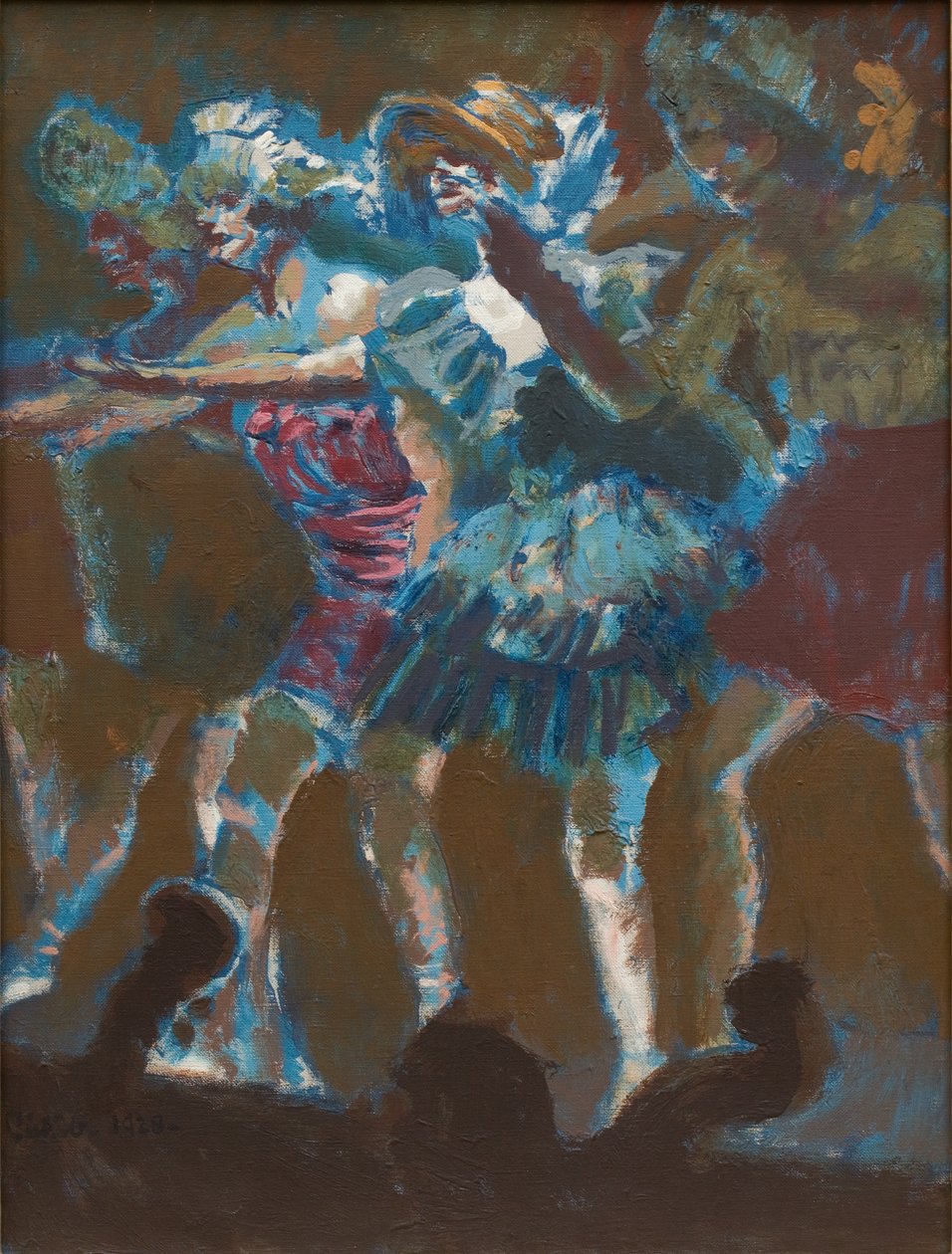 Le ragazze di Plaza Tiller da Walter Richard Sickert