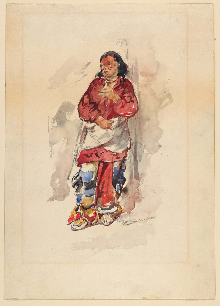 Giovane Cheyenne da Walter Shirlaw