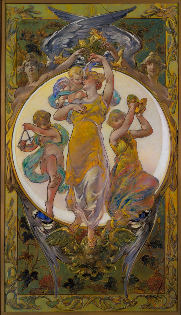 Auguri di Pasqua da Walter Shirlaw