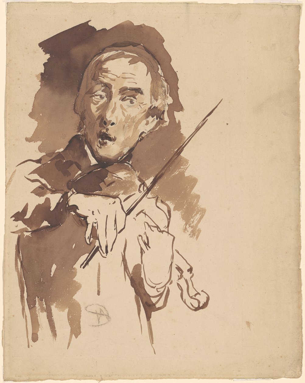 Studio per "Suonare la campana" da Walter Shirlaw