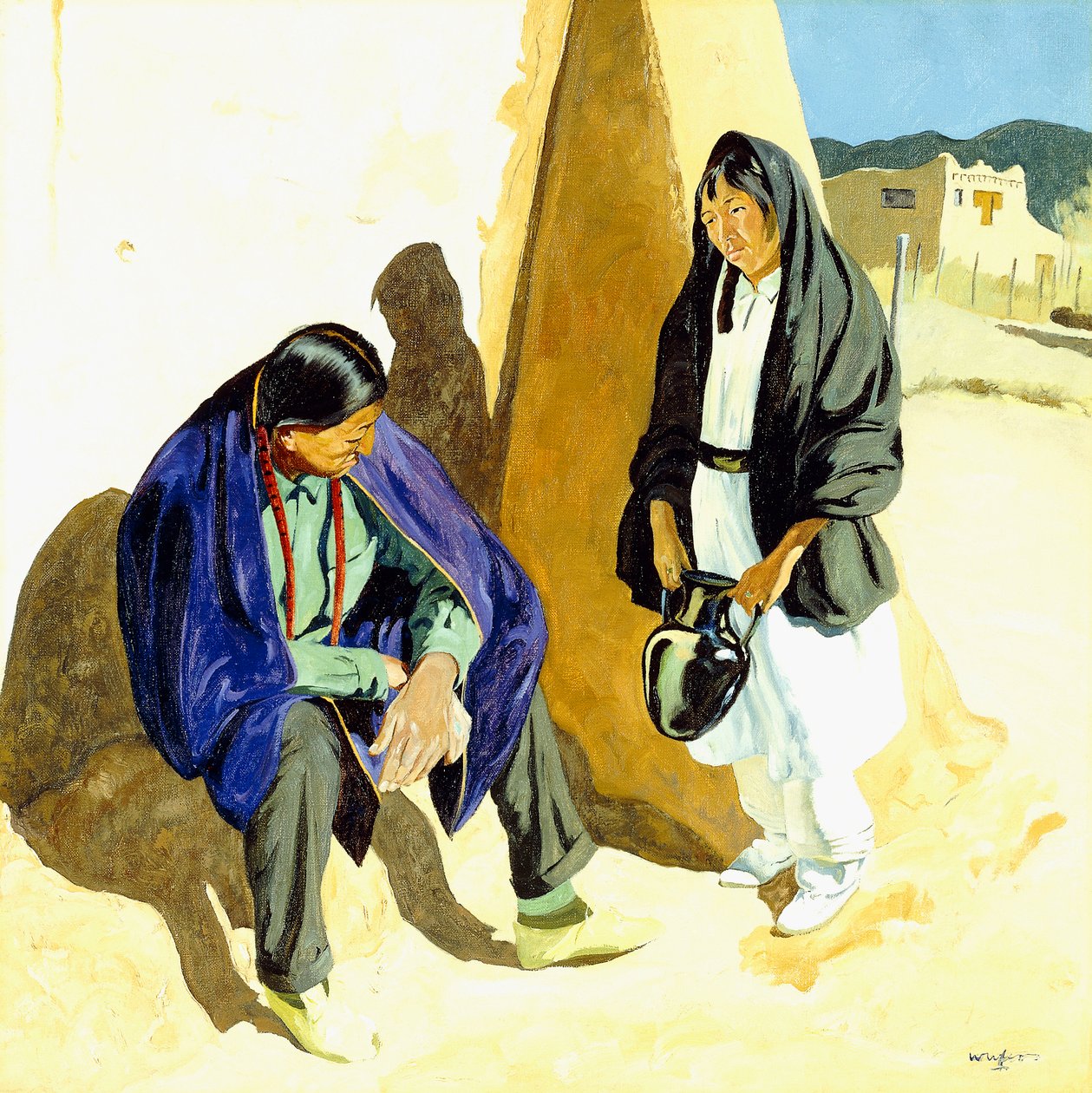 Ombre di mezzogiorno da Walter Ufer