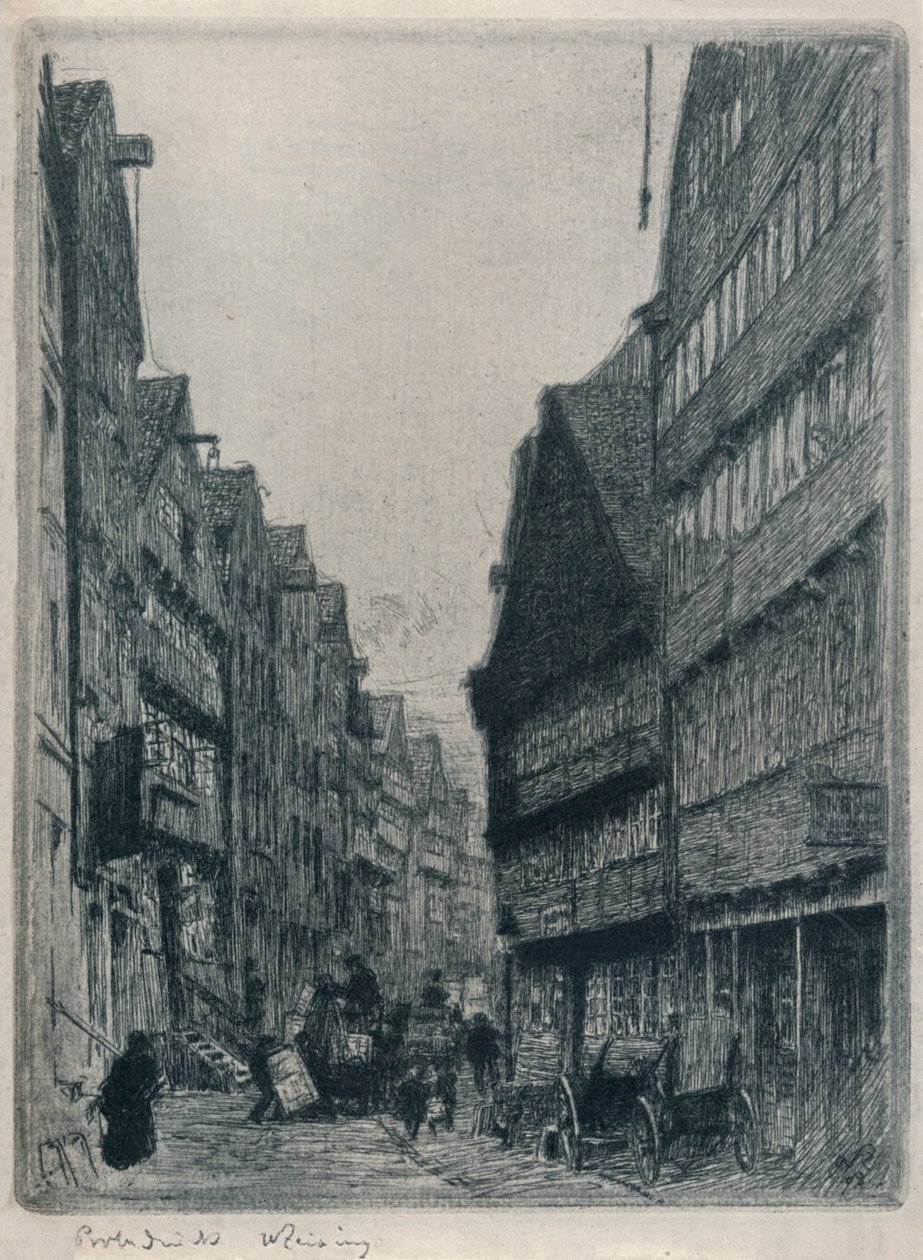 Herrlichkeit, Amburgo, c1913 da Walter Zeising