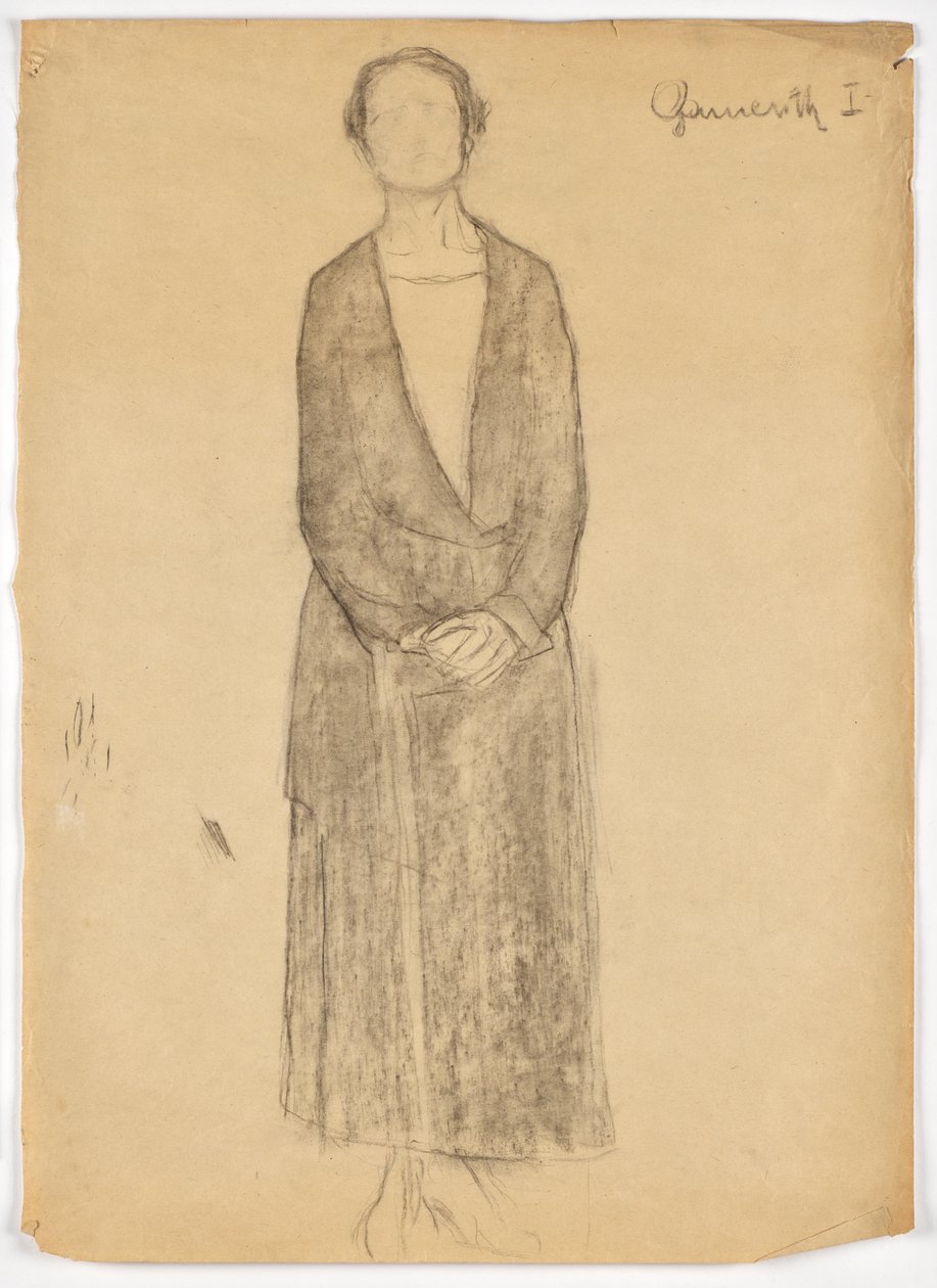 Ritratto di signora (figura intera) da Walther Gamerith