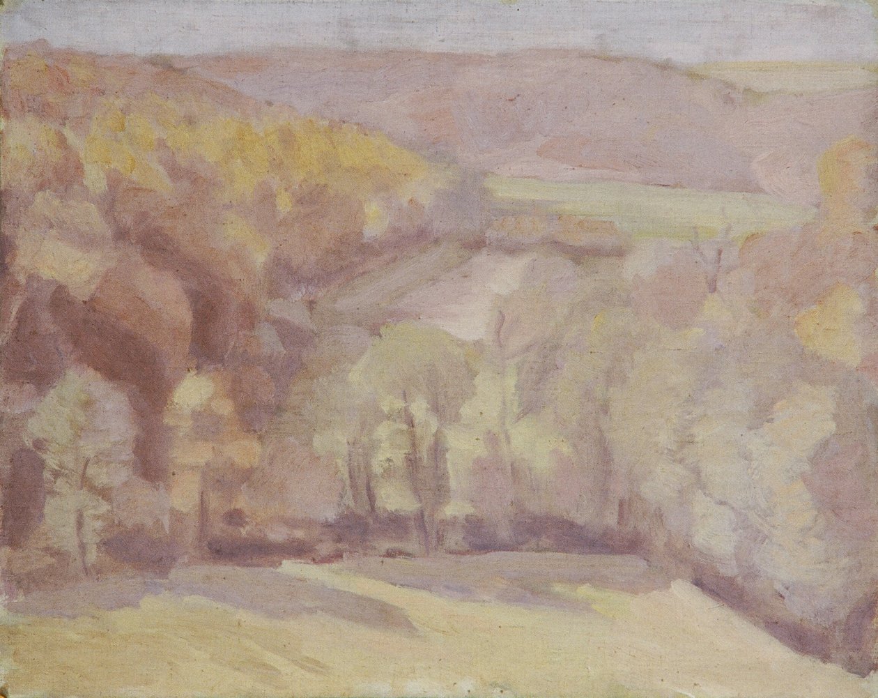 Paesaggio collinare da Walther Gamerith