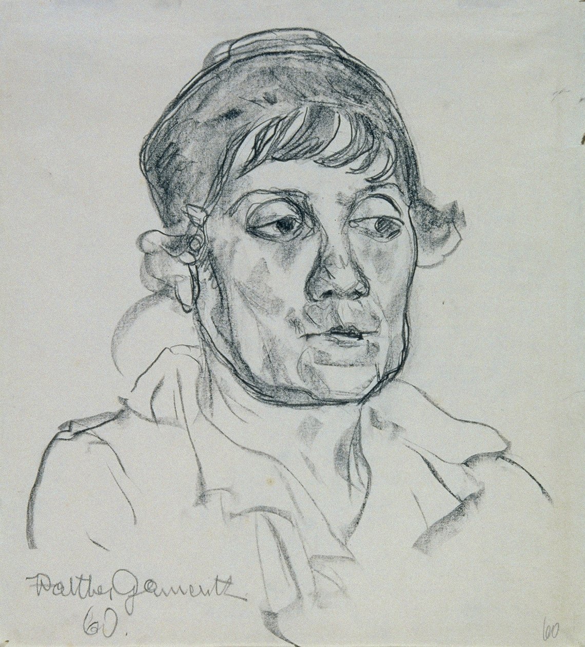 Ritratto di una signora anziana da Walther Gamerith