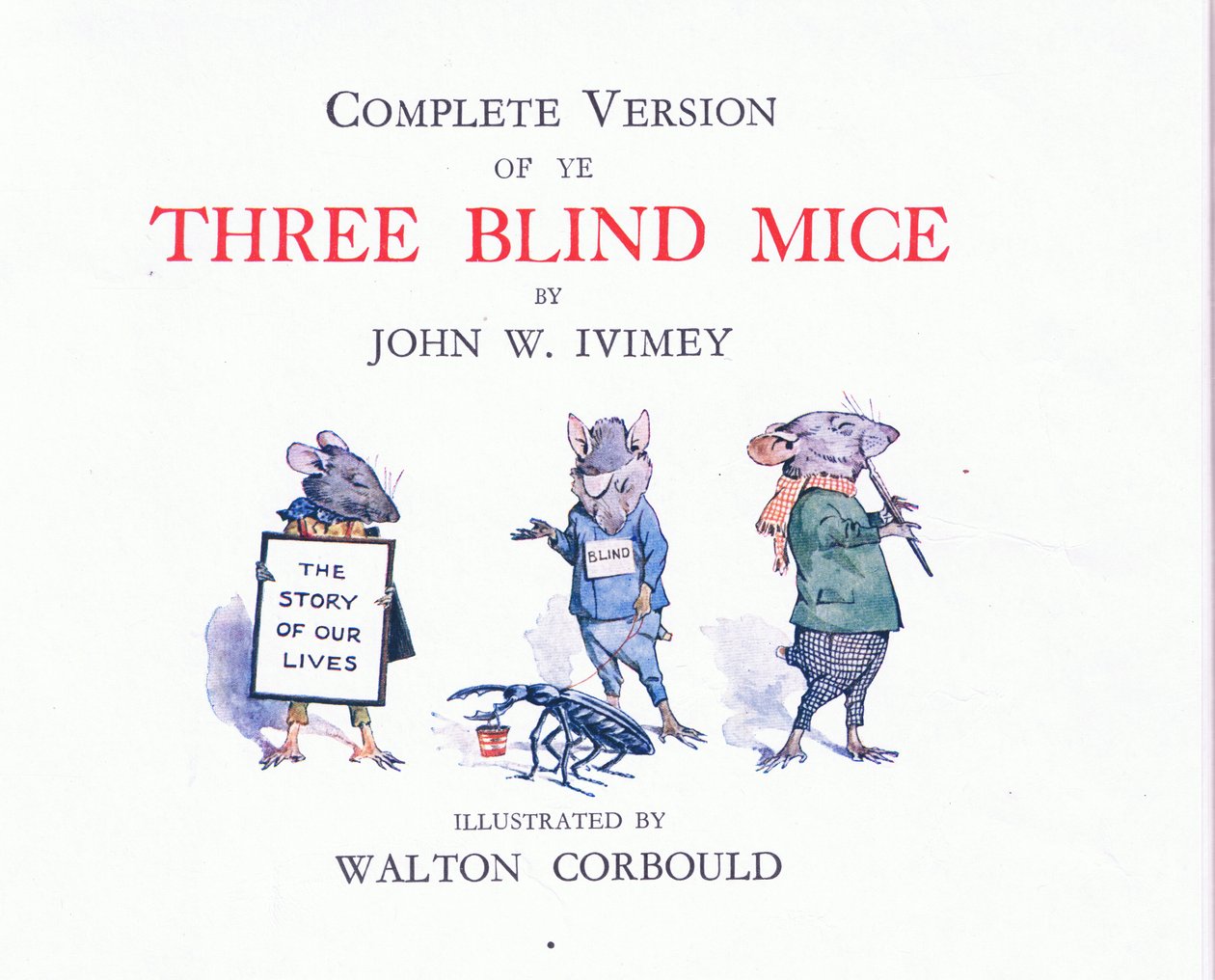 Pagina del titolo da Walton Corbould