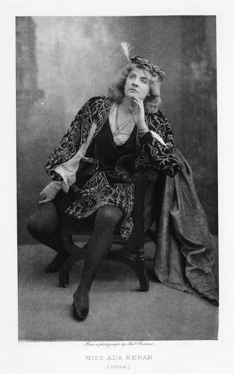 Ada Rehan, attrice americana di origine irlandese da WandD Downey