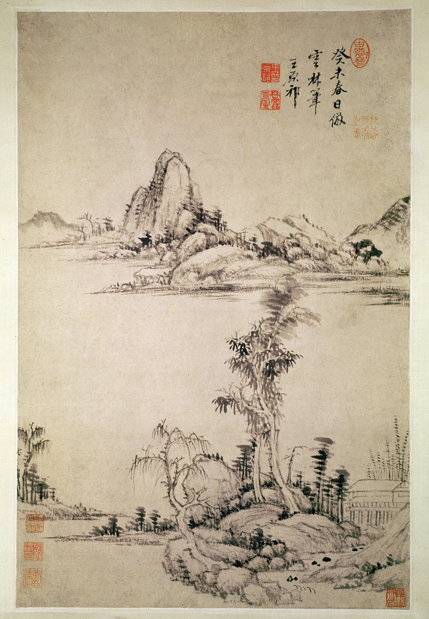 Paesaggio da Wang Yuan Chi