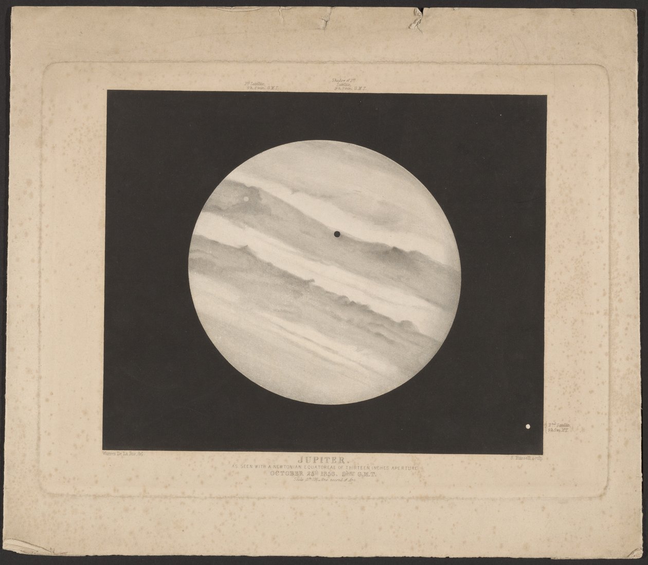 Giove da Warren De La Rue