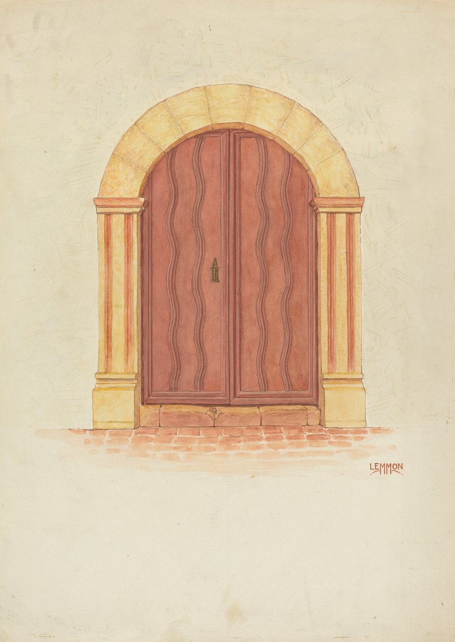Porte della missione da Warren W. Lemmon