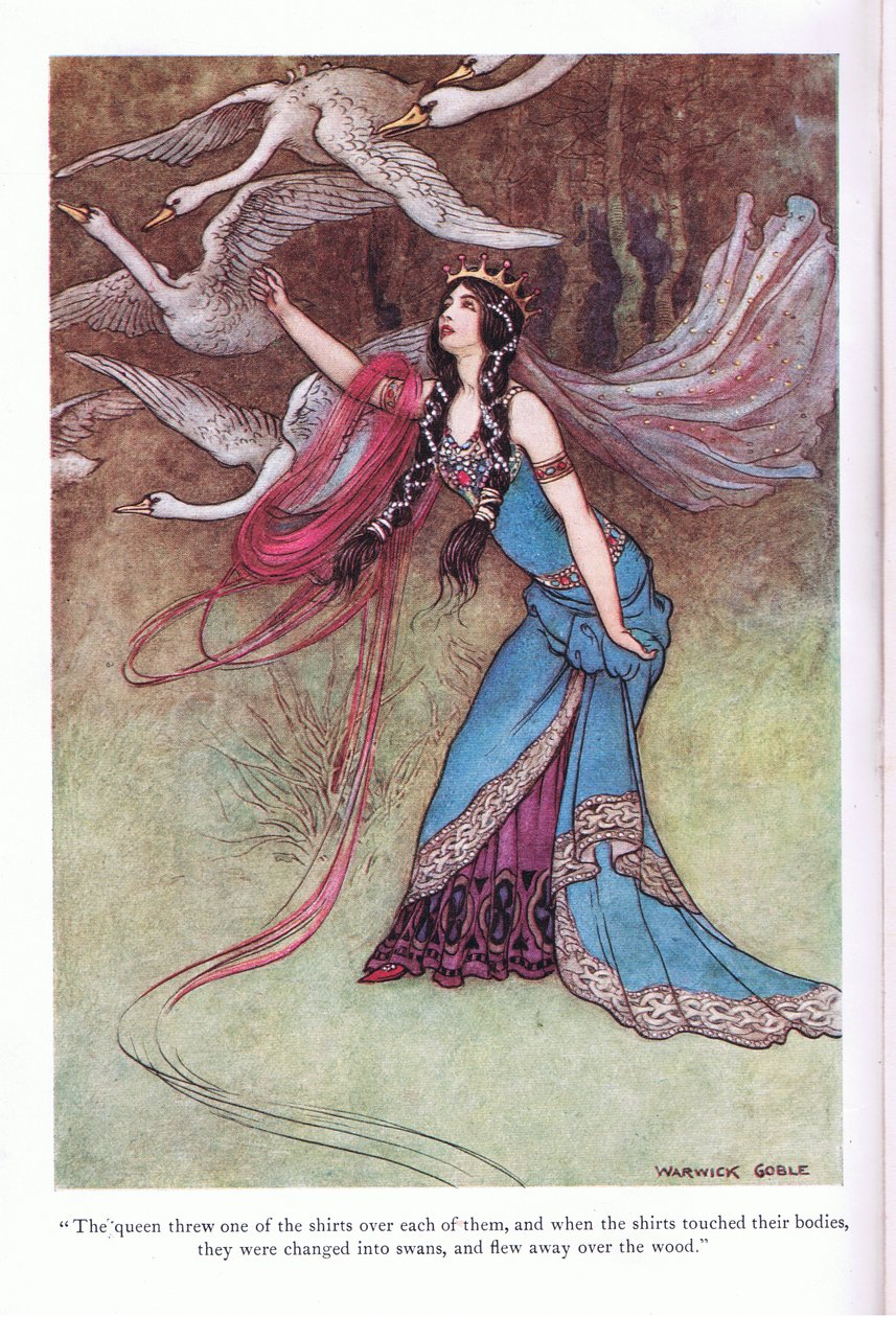 La regina gettò una delle camicie da Warwick Goble
