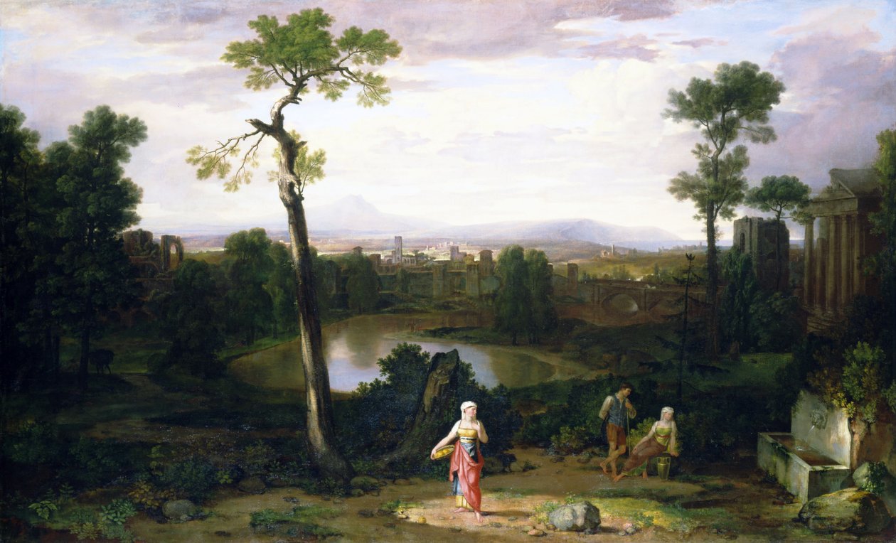 Paesaggio italiano da Washington Allston