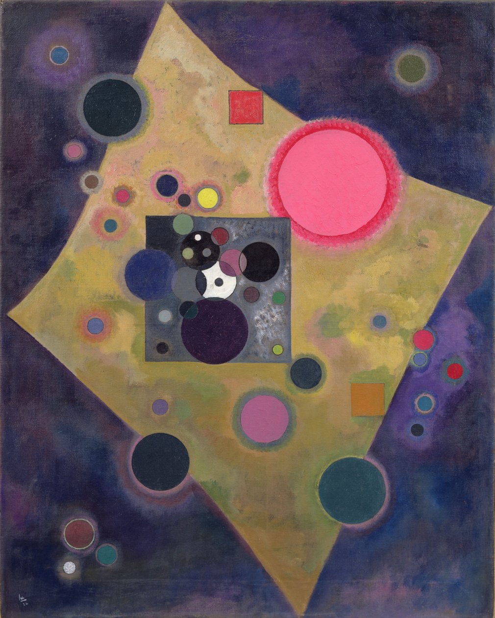 Accent en Rose, 1926 da Wassily Kandinsky