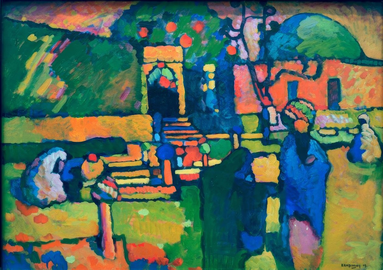 Cimitero arabo da Wassily Kandinsky