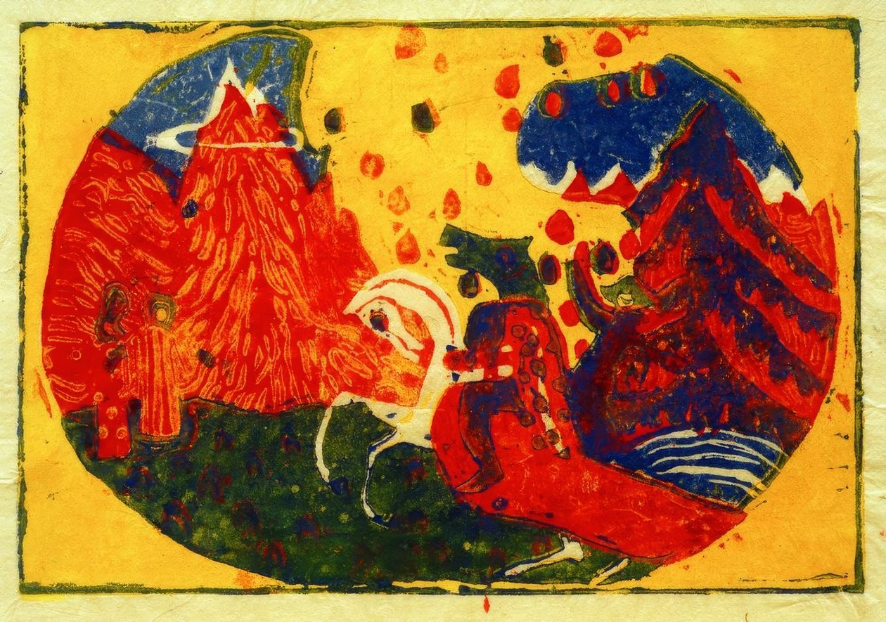 Montagne da Wassily Kandinsky
