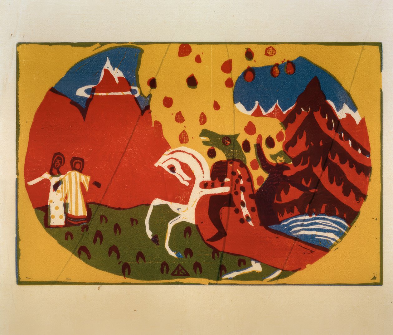 Montagne da Wassily Kandinsky