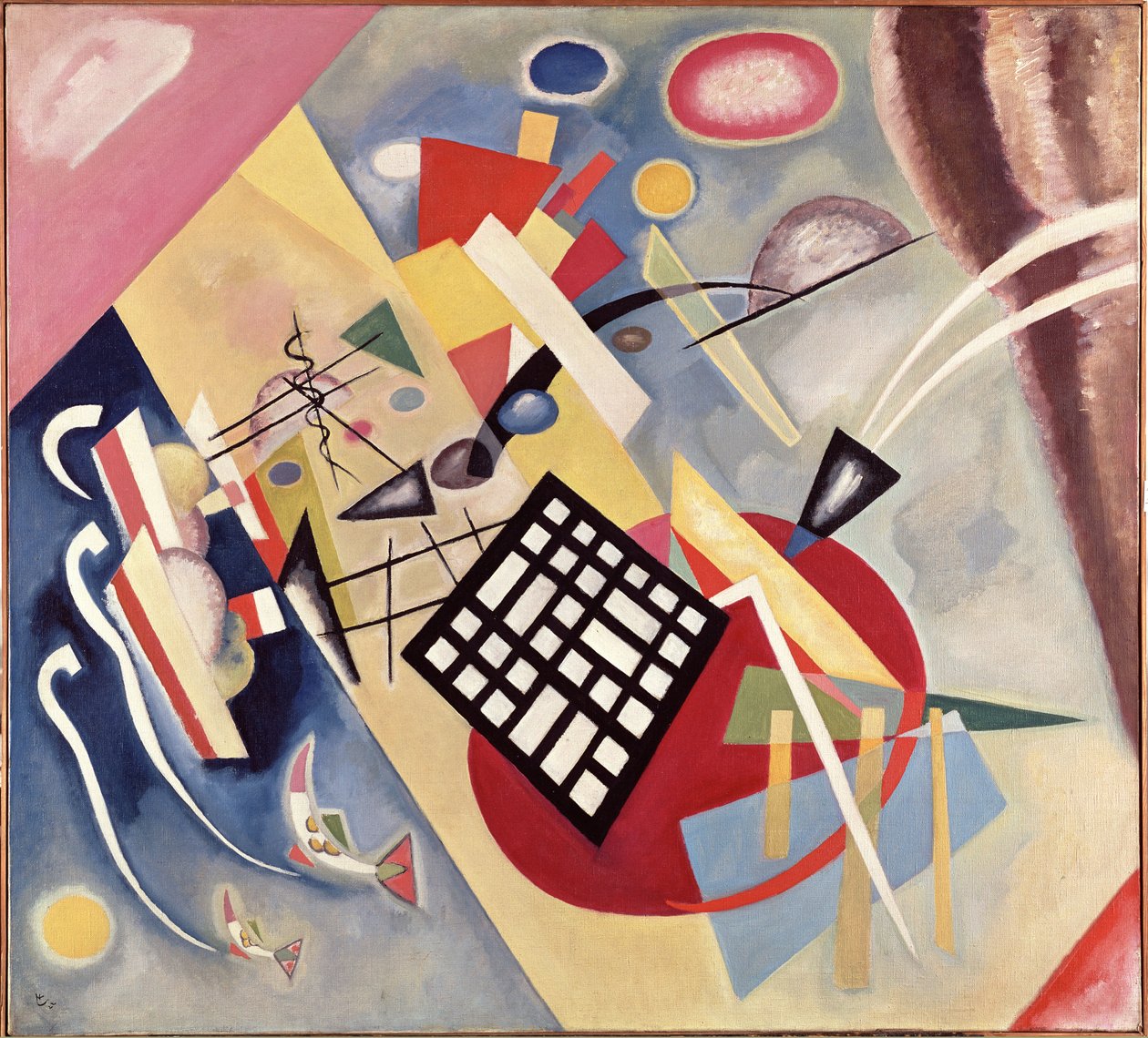 Cornice Nera, 1922 da Wassily Kandinsky