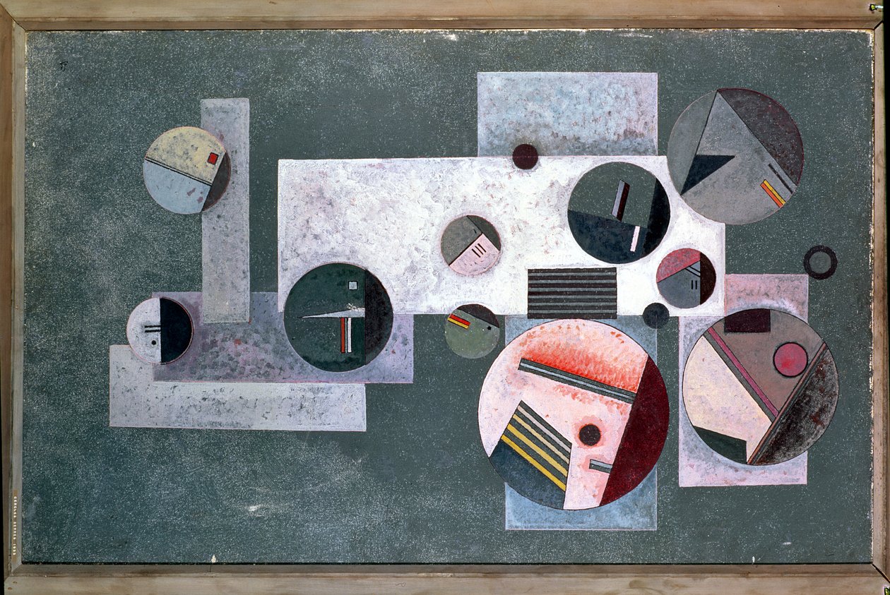 Cerchi chiusi, 1933 da Wassily Kandinsky