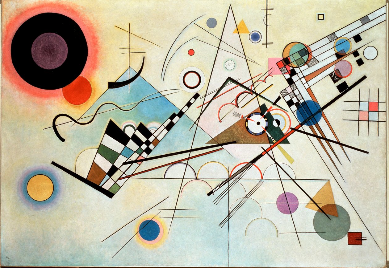 Composizione VIII da Wassily Kandinsky