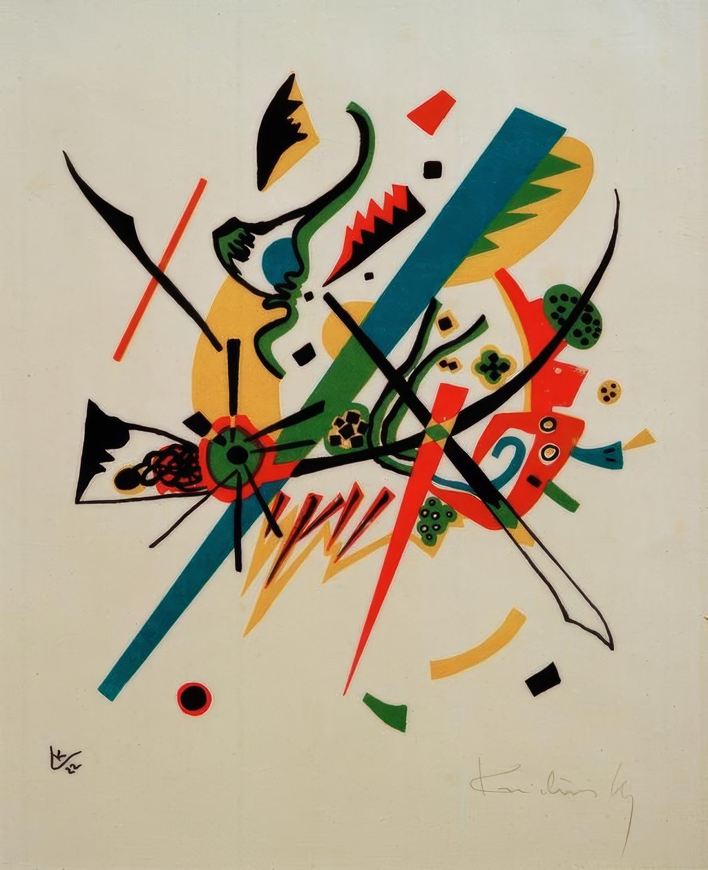 Piccoli mondi I da Wassily Kandinsky