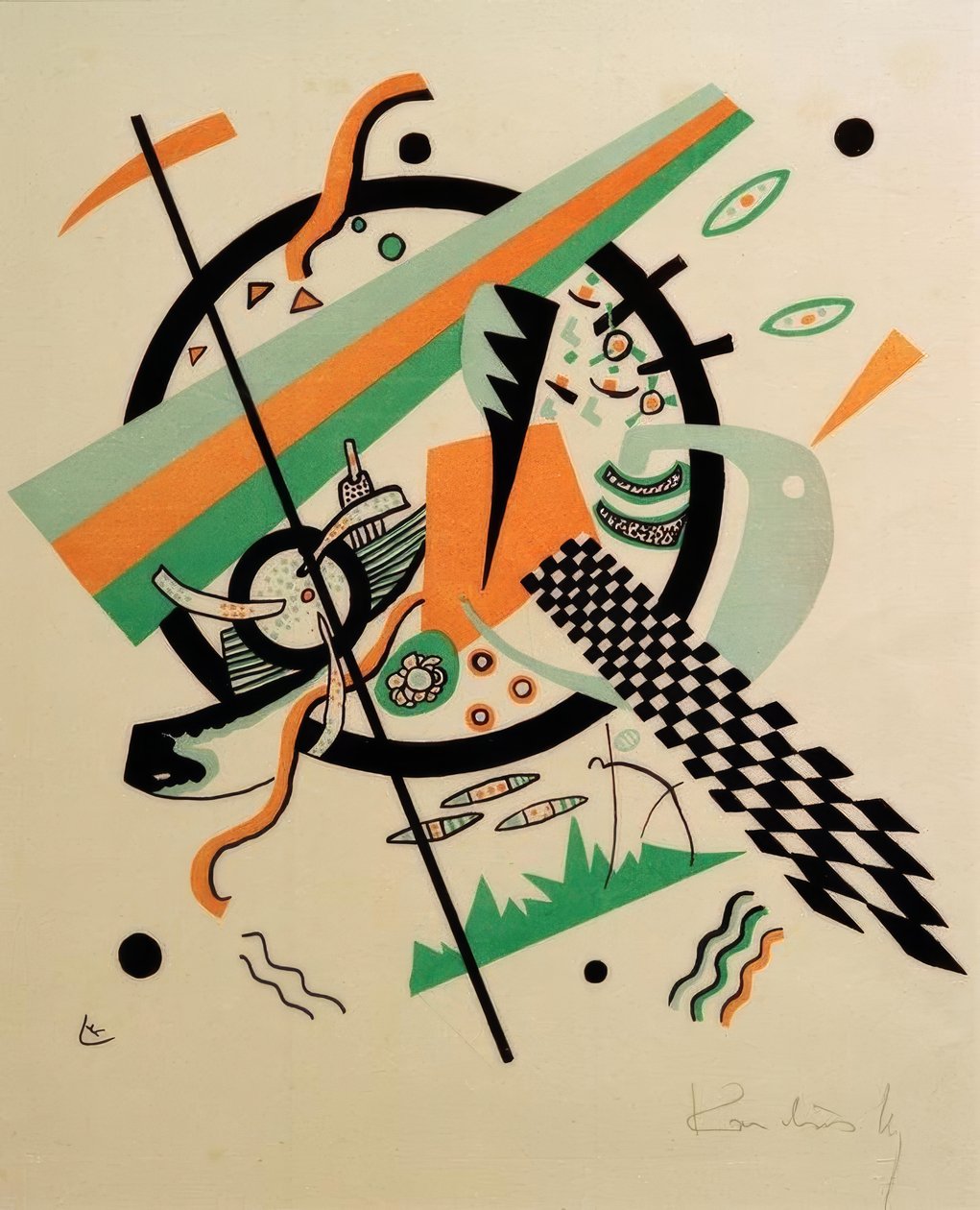 Piccoli mondi IV da Wassily Kandinsky