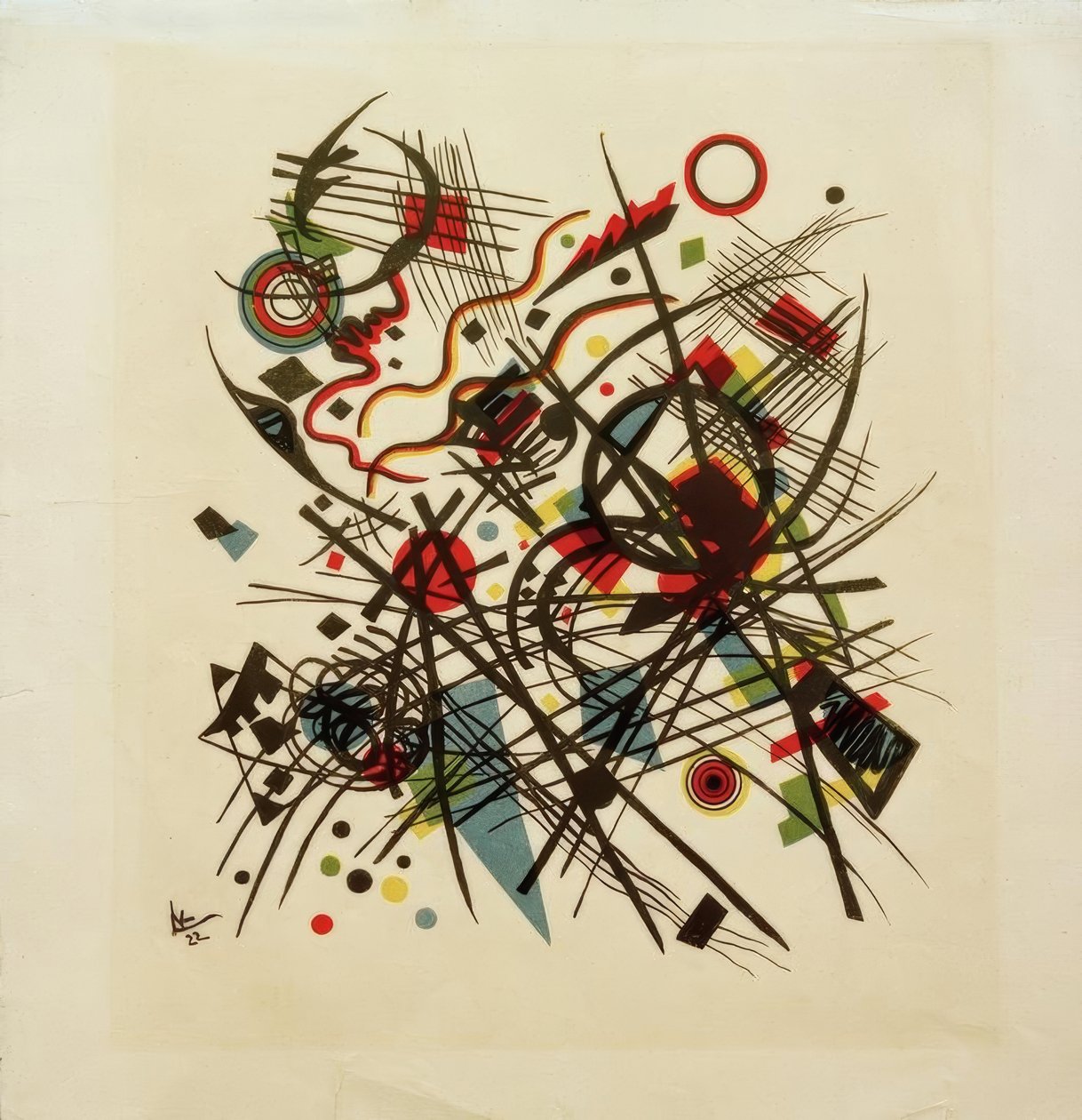 Composizione da Wassily Kandinsky