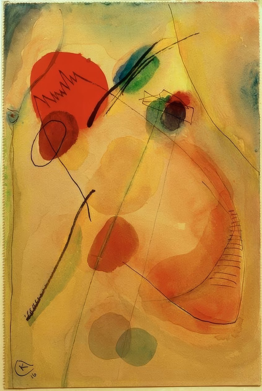 Senza titolo da Wassily Kandinsky