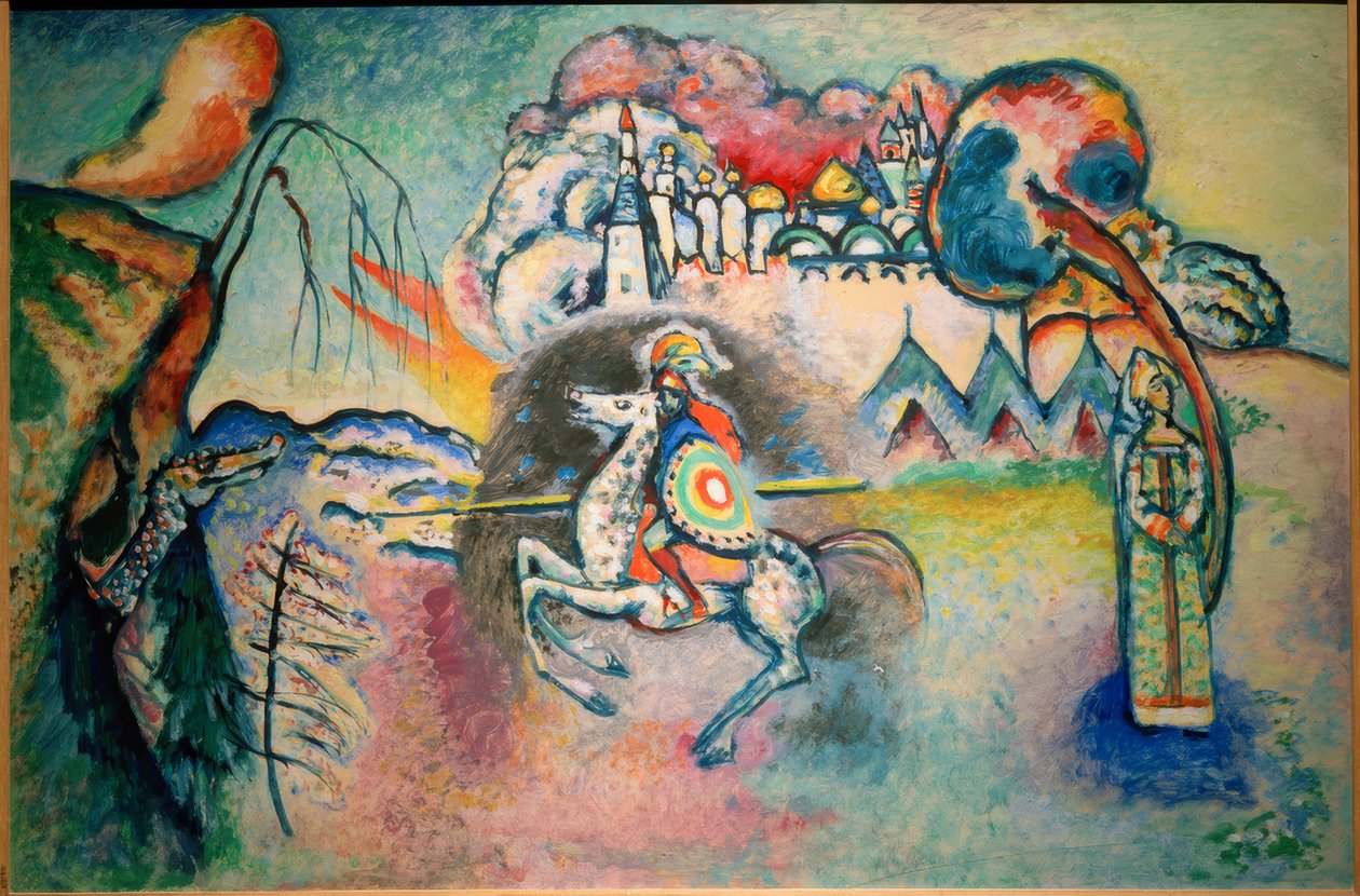 Cavaliere, San Giorgio da Wassily Kandinsky