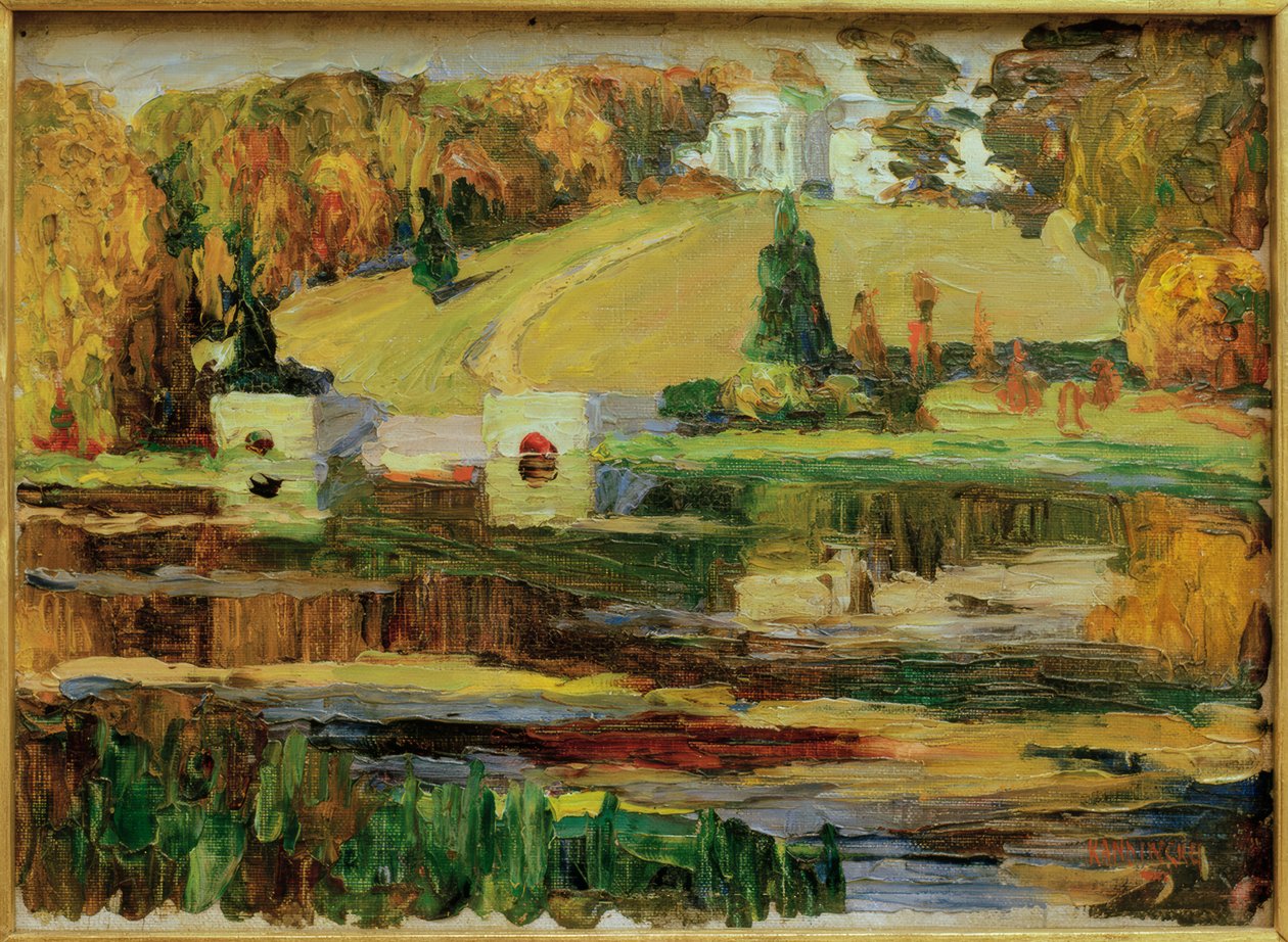 Schizzo per Achtyrka – Autunno da Wassily Kandinsky