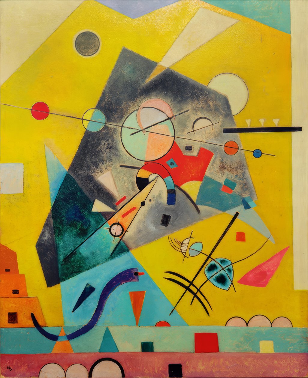 Armonia silenziosa da Wassily Kandinsky