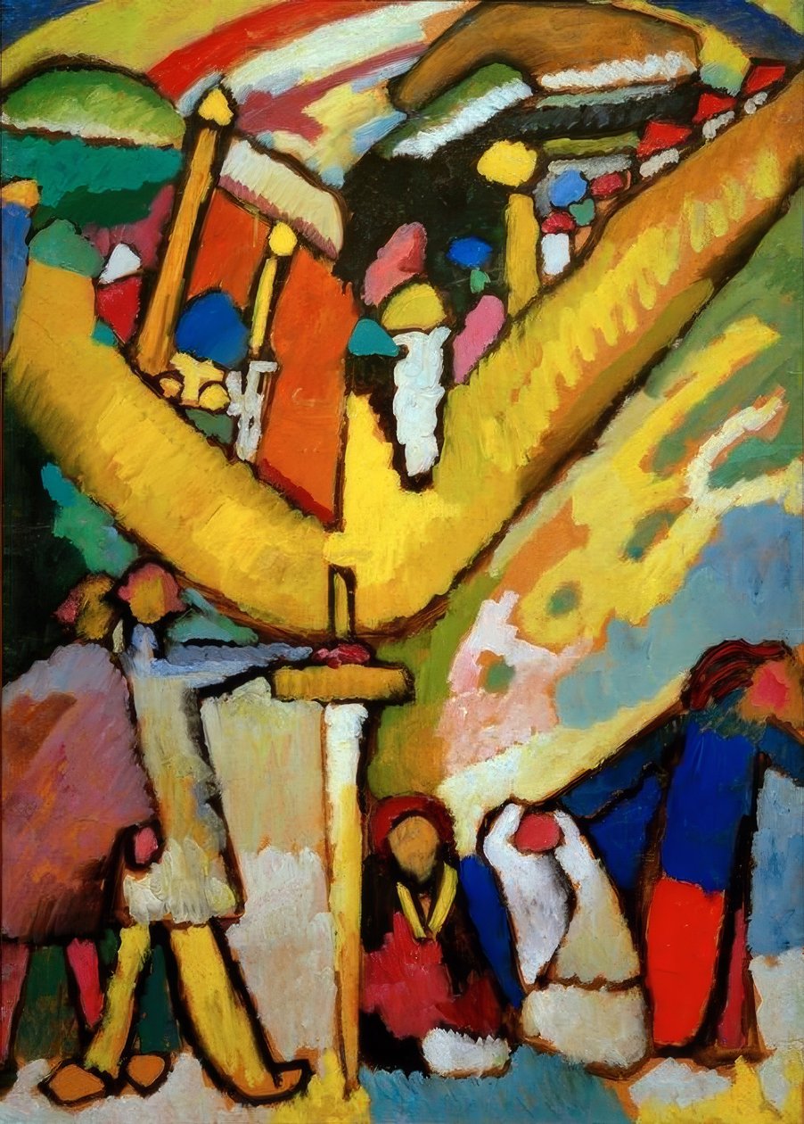 Studio per Improvvisazione 8 da Wassily Kandinsky