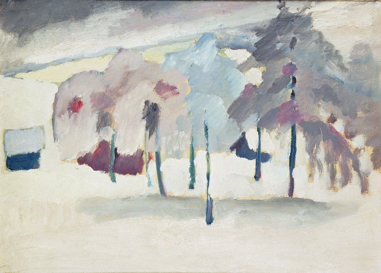 Studio di Murnau V, c.1910 da Wassily Kandinsky
