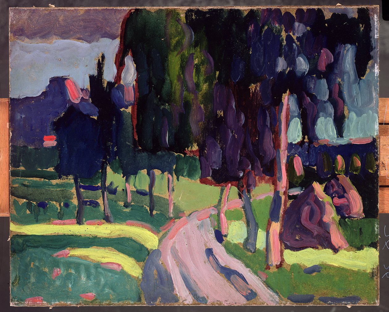 Estate a Murnau, 1908 da Wassily Kandinsky