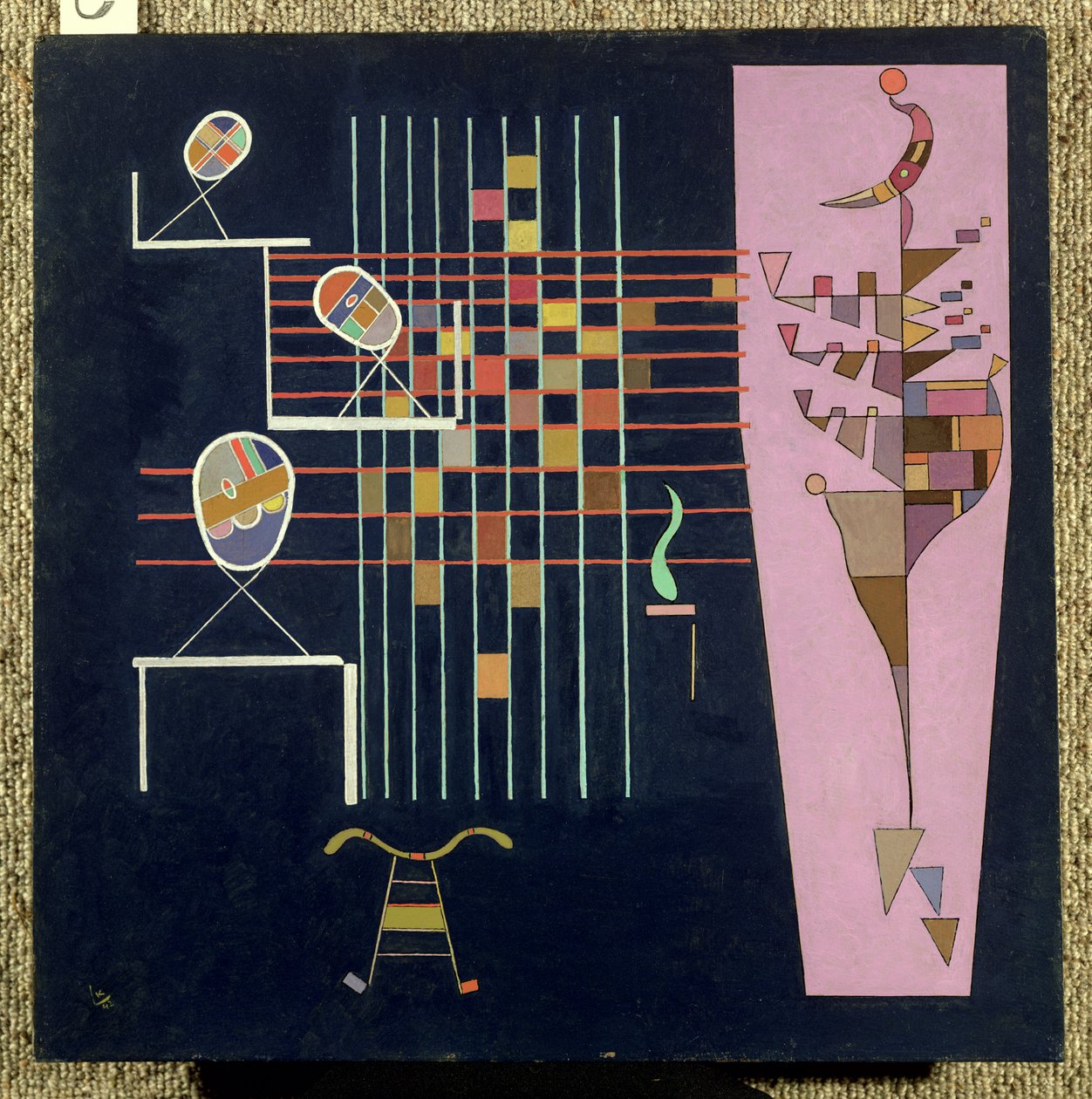 I tre ovali, 1942 da Wassily Kandinsky